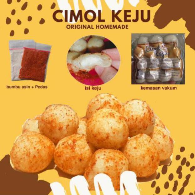 

Ready Stok Cimol Keju/Cimol Isi Keju Anti Meledak/Kemasan Vakum/Isi 15 Cimol/Tangan Pertama