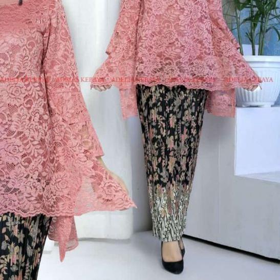 ✴ SET>KEBAYA JUMBO_KEBAYA LD130/KEBAYA BRUKAT/KEBAYA TUNIK/ KEABAYA BIGSIZE/KEBAYA MODERN(Ld130) ➣