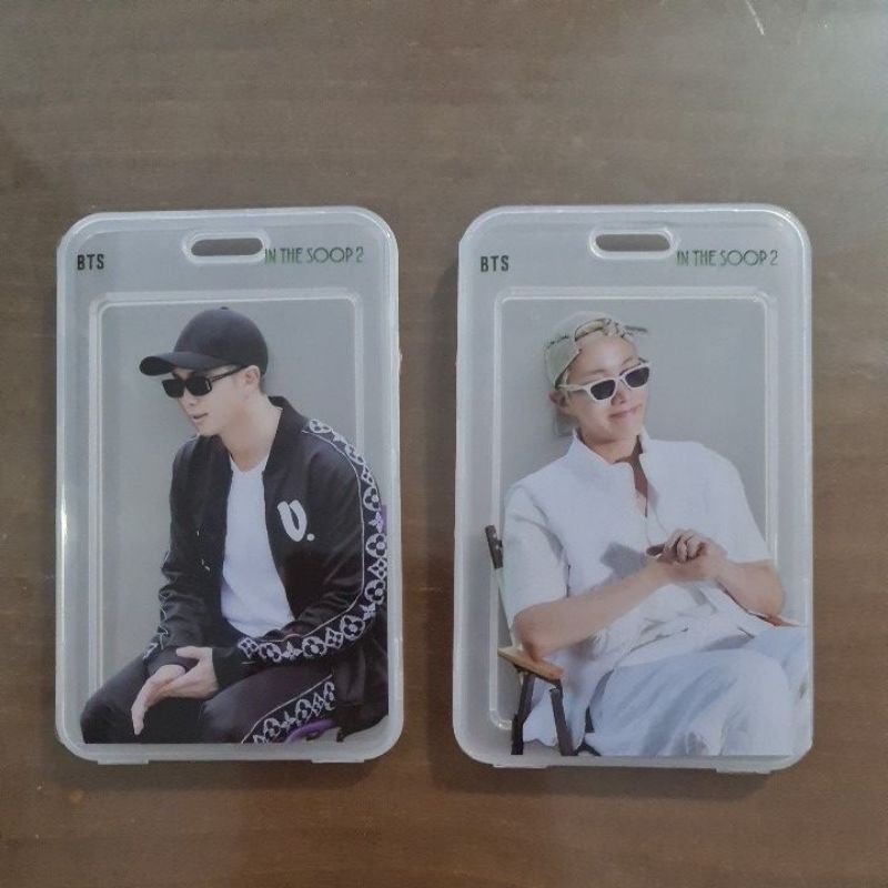 BTS clear photocard IN THE SOOP 2