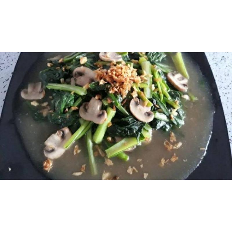 

Tumis Caisim Jamur Champignon 250gr