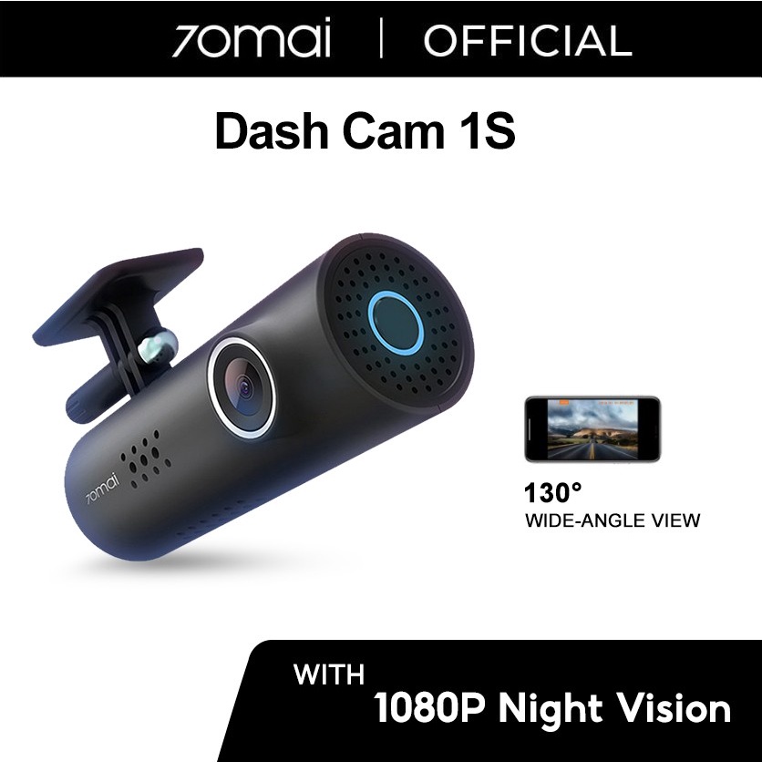 Kamera Mobil Xiaomi Smart Dash Cam Wifi DVR Car Voice Control yi 70MAI - TANPA MEMORY