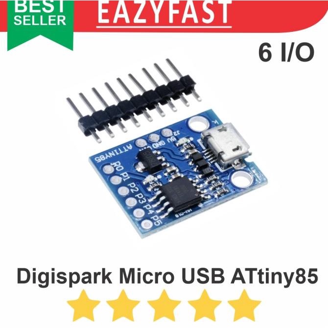 Digispark Atmel Attiny85 Attiny 85 Mini Arduino Compatible Micro USB efst90 Segera Dapatkan