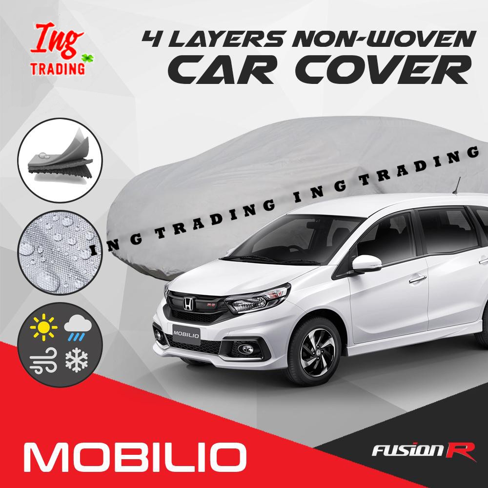 Cover Sarung Mobil MOBILIO Fusion R 4 Layer Waterproof