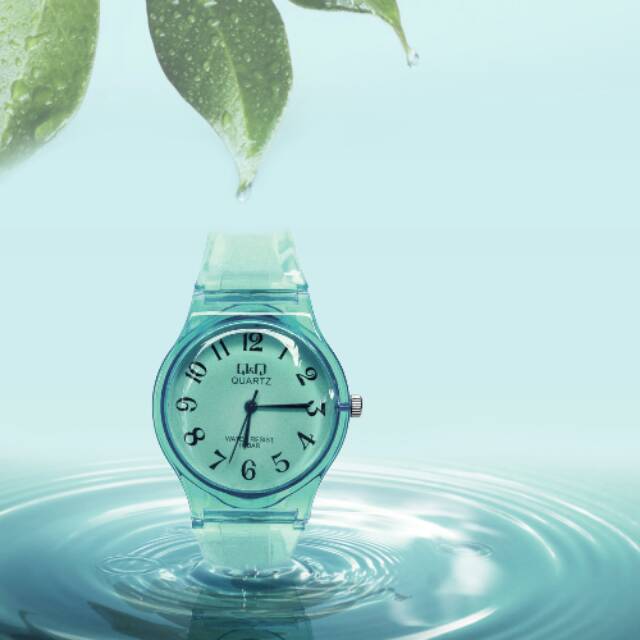 Jam Tangan Q&Q Jelly, jam tangan waterproof, anti air, rubber