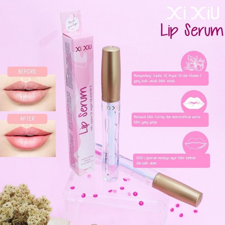 ❤️ Cloudy ❤️ XI XIU Lip Serum Moisturizing Glossy Pink Natural  Serum Bibir | XIXIU Lip Serum Lip Glow Serum