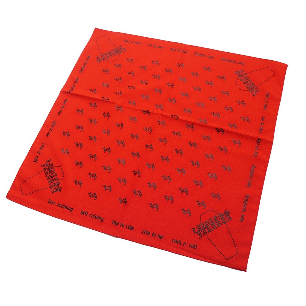 

Lawless - Bandana Coffin Red