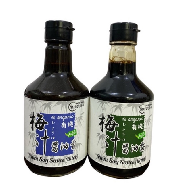 Earth Living Plum Soy Sauce (thick and light) 300ml