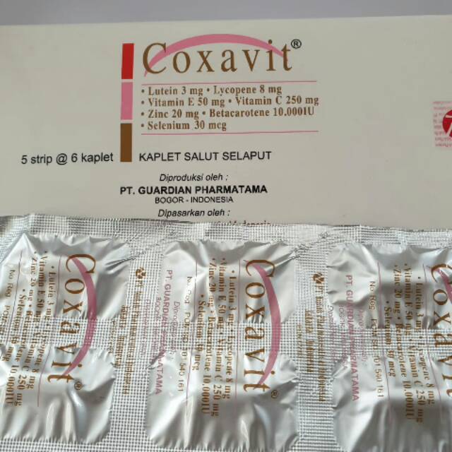 Coxavit (vitamin daya tahan tubuh)