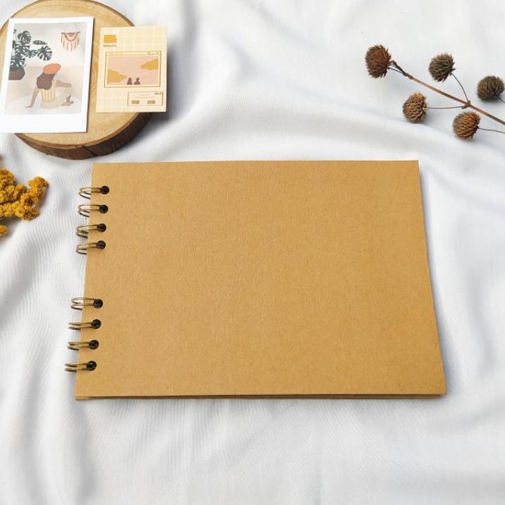 

9JD Scrapbook Album Polos (Gratis 1 Random Polaroid dan 1 Quotes Card)➴✪ (Stok Banyak)Laris ➴