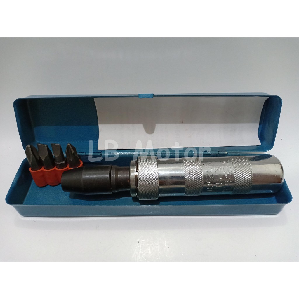 Obeng Ketok Getok Gedor Big Boss Impact Driver Set No.2500 4Bits