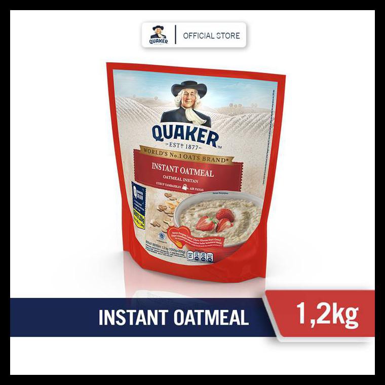 

Promo Quaker Instant Oatmeal 1200 Gr