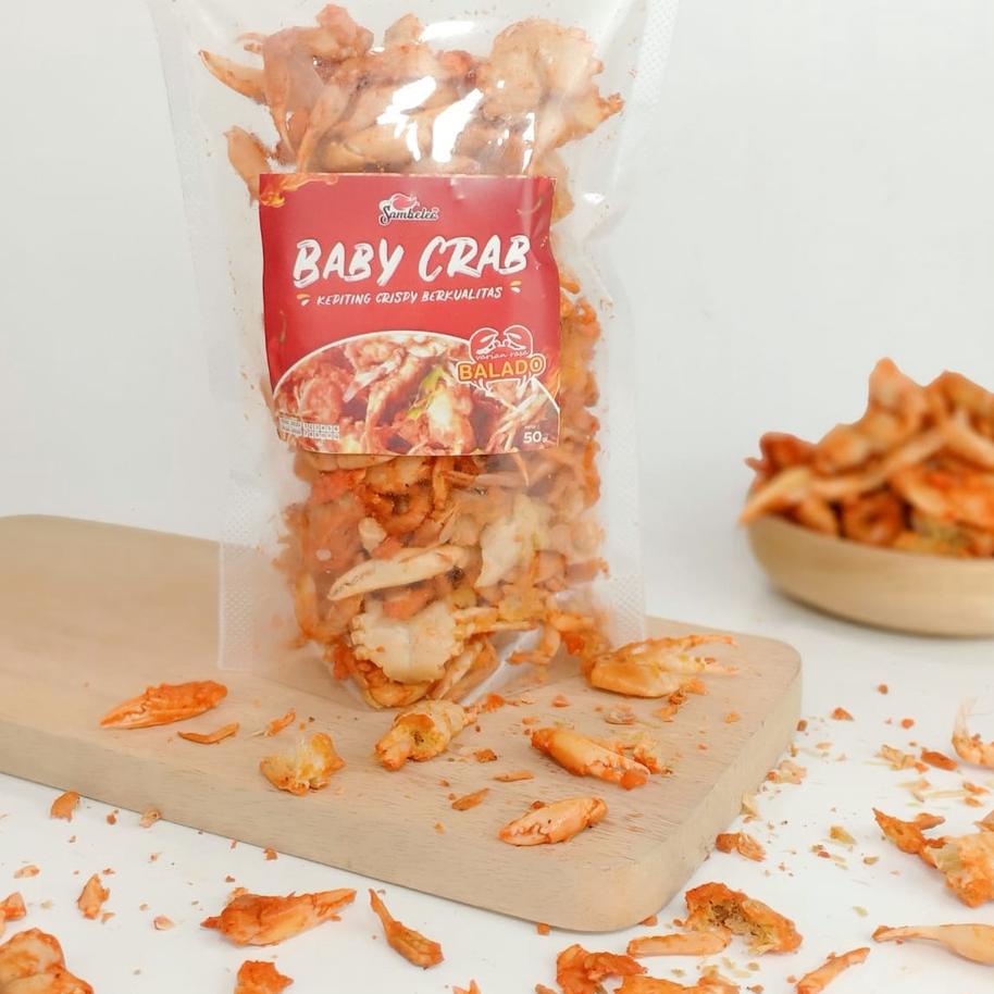 

Review⚡ BABY CRAB CRISPY / IZIN PIRT, HALAL 100℅ / CAMILAN / KERIPIK CRAB/ SNACK / HALAL / ENAK #PRICEPOOL