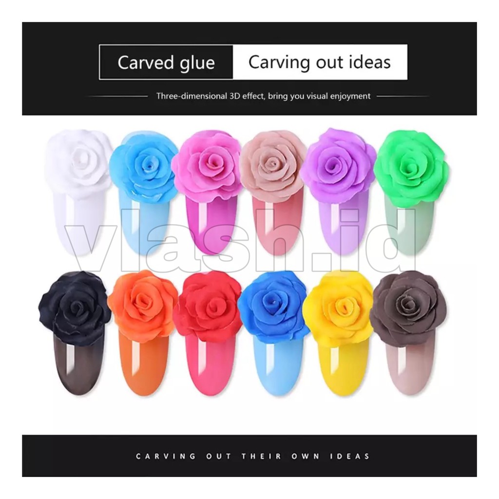 CARVED FLOWER 3D CREAM