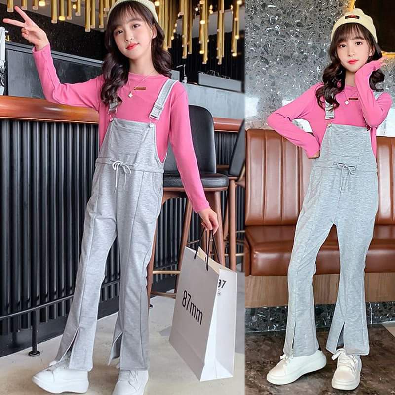 Setelan Overall Anak Perempuan Modern