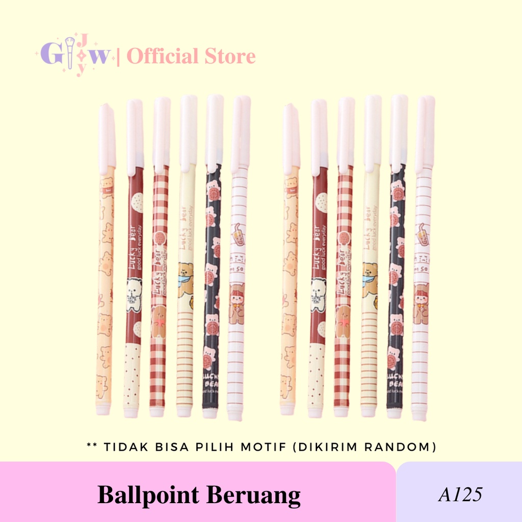 

A125 BALLPOINT BERUANG disney pulpen tinta biru hitam lucu imut atk alat tulis kantor buku pensil penghapus tipe tip x spidol highlighter surat remaja kertas menggambar sekolah perlengkapan cute murah penggaris aksesories aksesoris stationery plastik bear