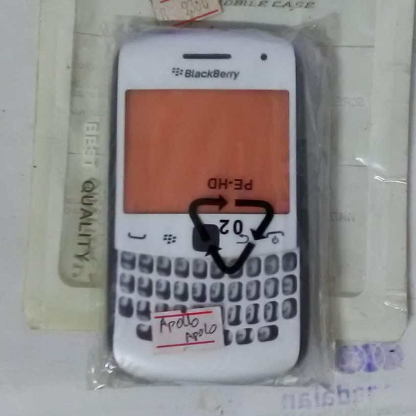 Kesing Fullset Balckberry Apollo 9360 Casing Cesing Full Set BB Apolo 9360 Casing + Rangka + Tombol2