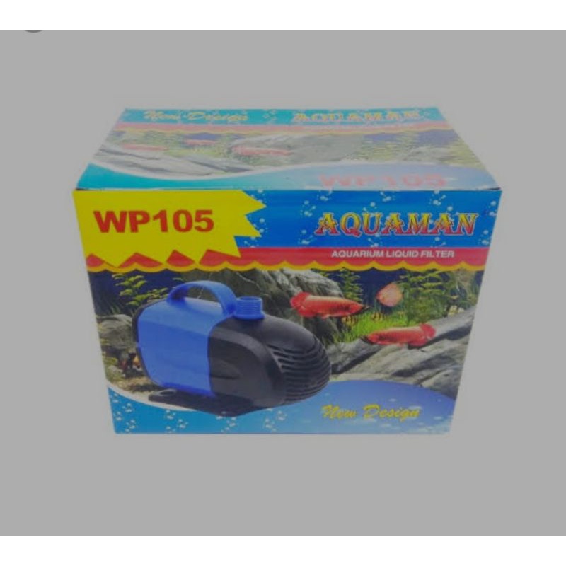 Pompa kolam hidroponik AQUAMAN WP 105