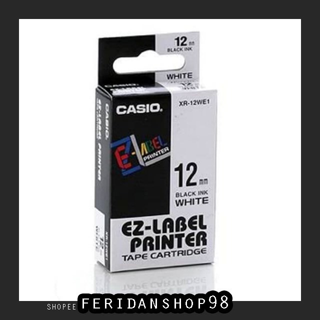 

BT86 PITA EZ BEST LABEL TAPE PRINTER CASIO 12MM BY FERIDANSHOP98