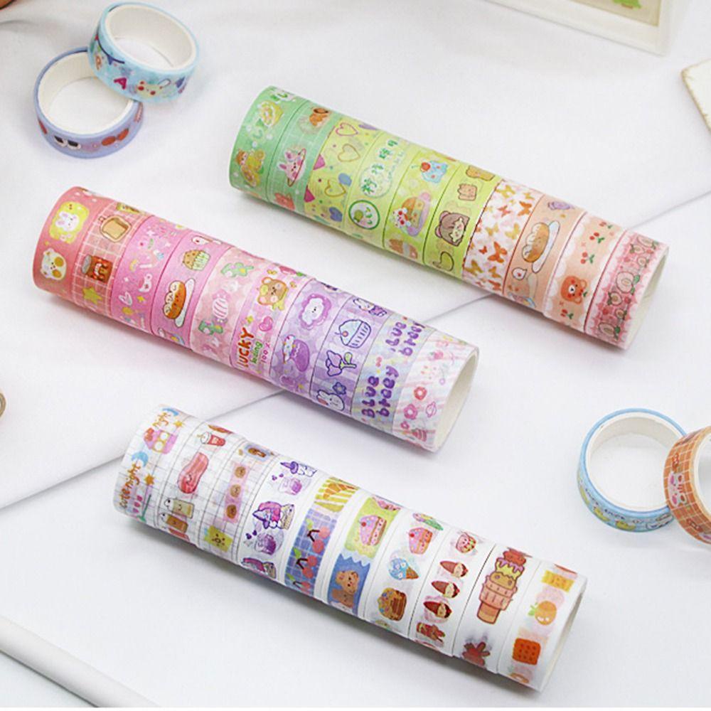 Preva 60Rolls/Set Washi Tape Baru Kualitas Tinggi Scrapbooking Gadis Hati Kreatif Alat Tulis INS DIY Bahan