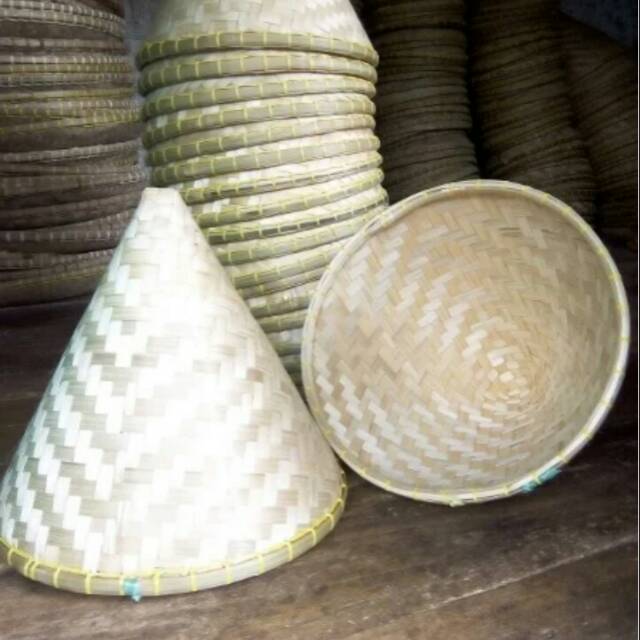 Kukusan anyaman bambu asepan