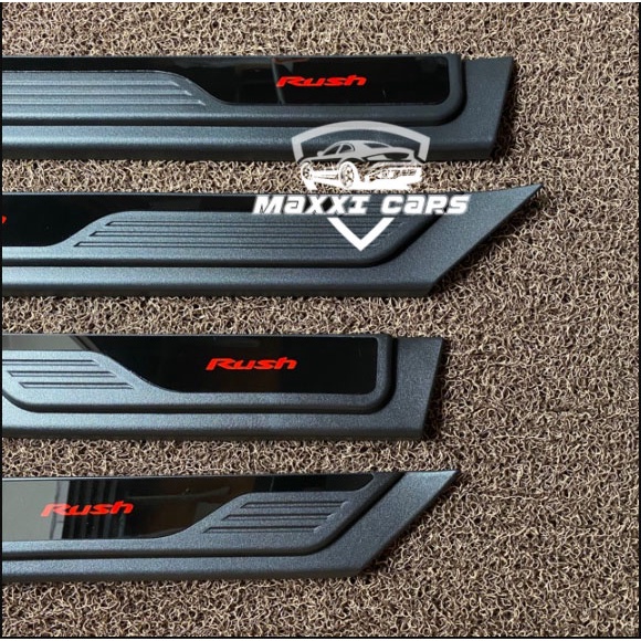 SILL PLATE SAMPING EXCLUSIVE TOYOTA ALL NEW RUSH 2018 - 2021 MC