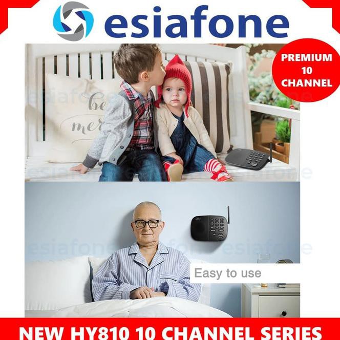 Hosmart Wireless Intercom Fm 10Ch Interkom Interphone Hy810 10 Stasiun