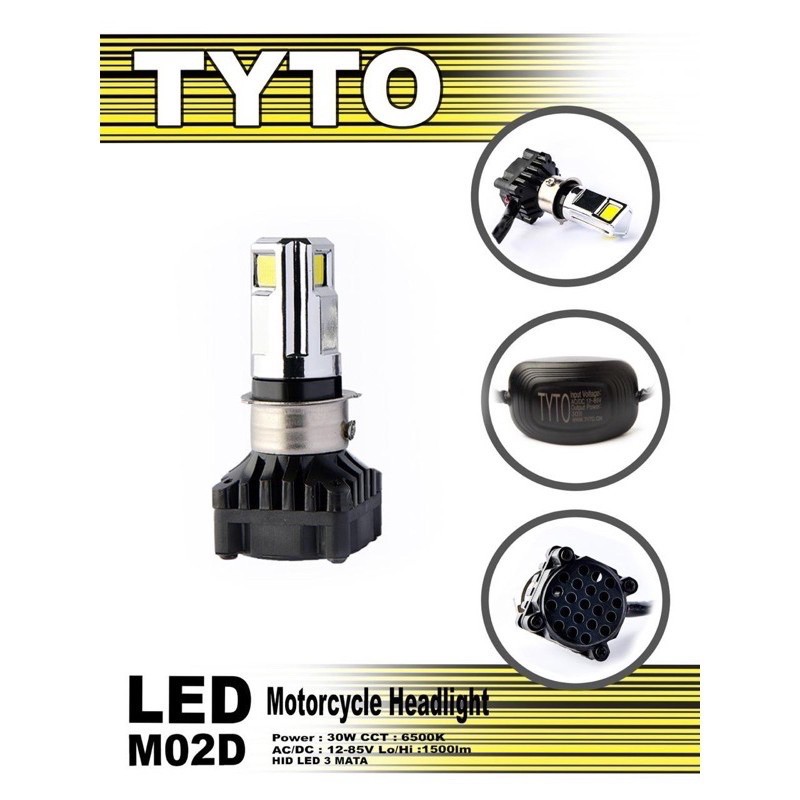 100% ORIGINAL_LAMPU LED TYTO 3 SISI BERKUALITAS