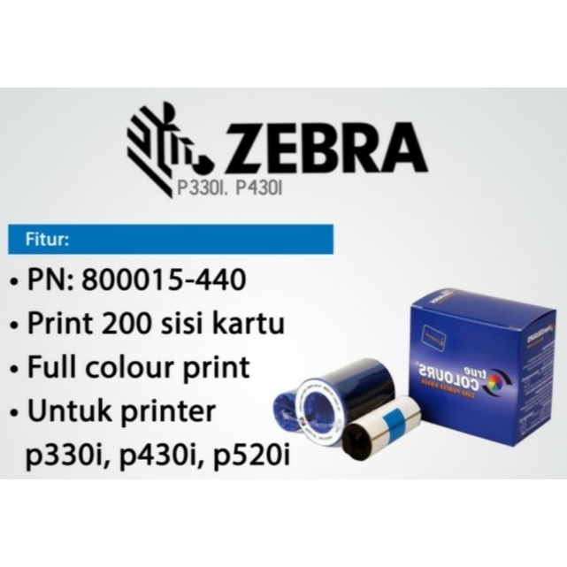 

Ribbon Zebra True Colours PN: 800015-440