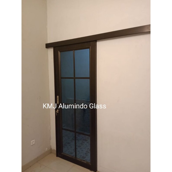 Jual Pintu sliding aluminium kaca ornamen Indonesia|Shopee Indonesia