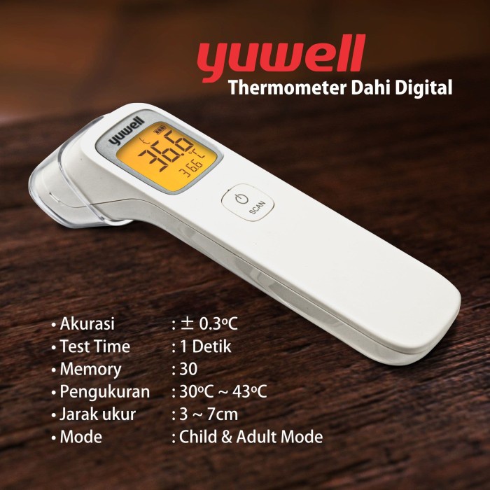 Thermometer Head Yuwell YHW - 1 Termometer OJB