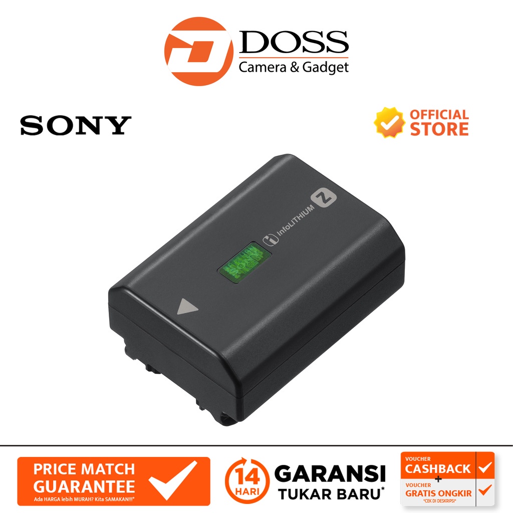 Jual Sony NP-FZ100 Rechargeable Lithium-Ion Battery | Shopee Indonesia