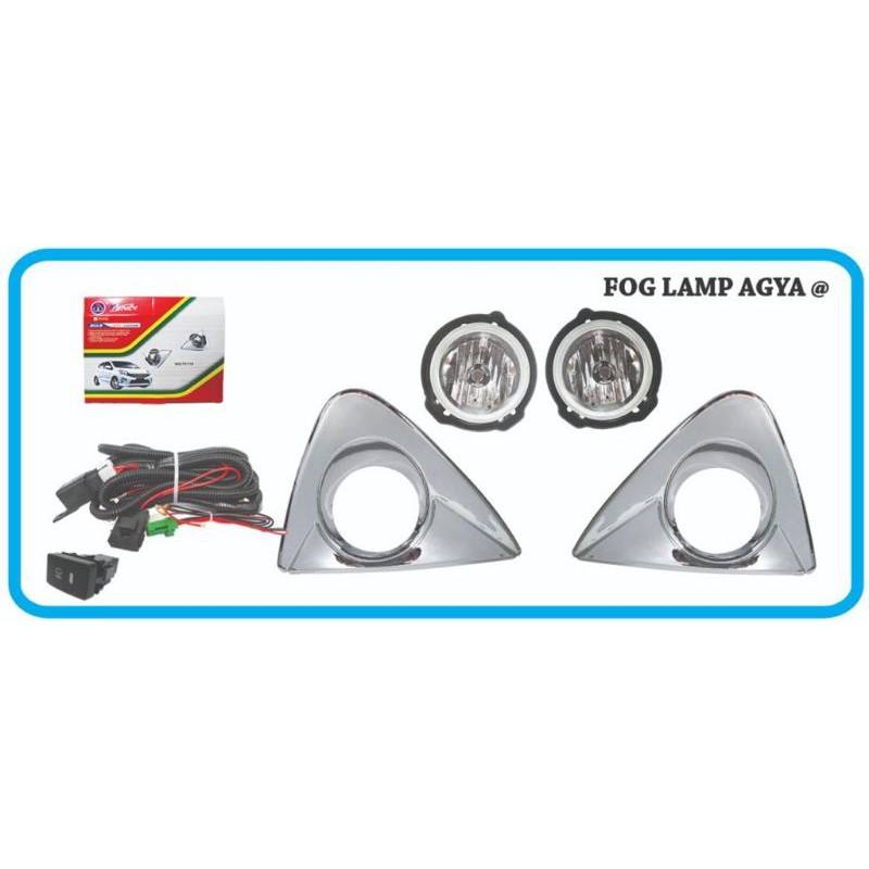 FOG LAMP AGYA/LAMPU KABUT AGYA/LAMPU KABUT MOBIL AGYA