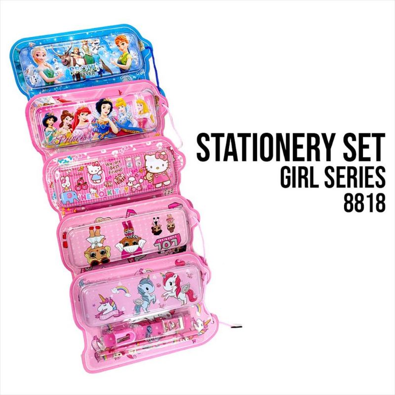 

STATIONARY SET/ SET ALAT TULIS+KOTAK PENSIL KARAKTER 8818