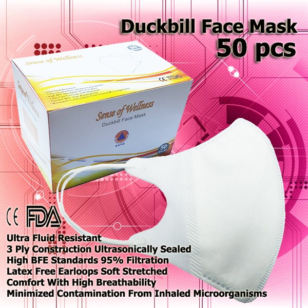 MASKER DUCKBILL 3PLY DISPOSABLE DUCKBILL 3 PLY BEDAH MEDIS EARLOOP DUCKBILL HARGA UNTUK 1 PCS