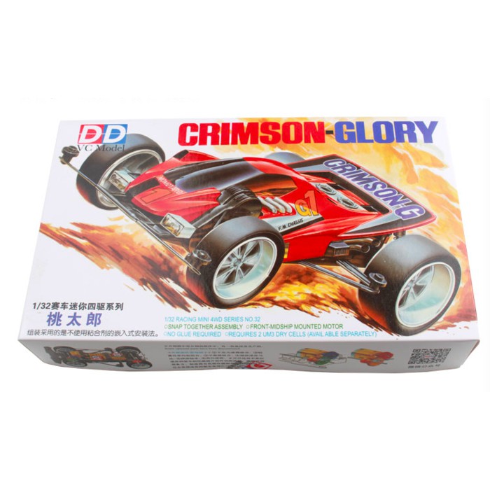 Mini 4Wd Crimson Glory - 6De95E - Original Asli