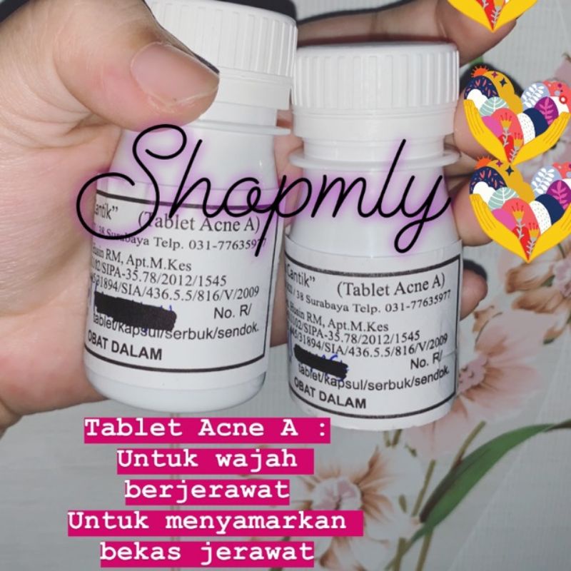 (READY) Tablet Acne Klinik Cantik Baratajaya | Oles Jerawat Klinik Cantik Baratajaya | Sabun Acne Kl