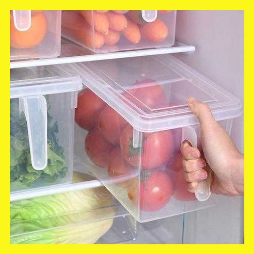 Kotak Kontainer / Food Container Makanan Kulkas Kitchen Storage Food Box Untuk Sayur Buah