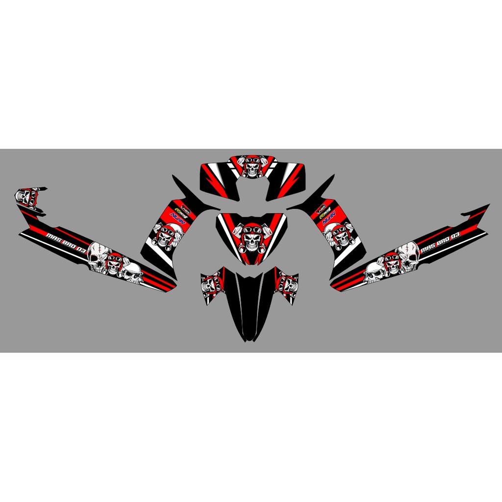 Decal Vega RR / Stiker Vega RR / Sticker Vega RR / Decal Vega  / Decal Vega RR Full Body.