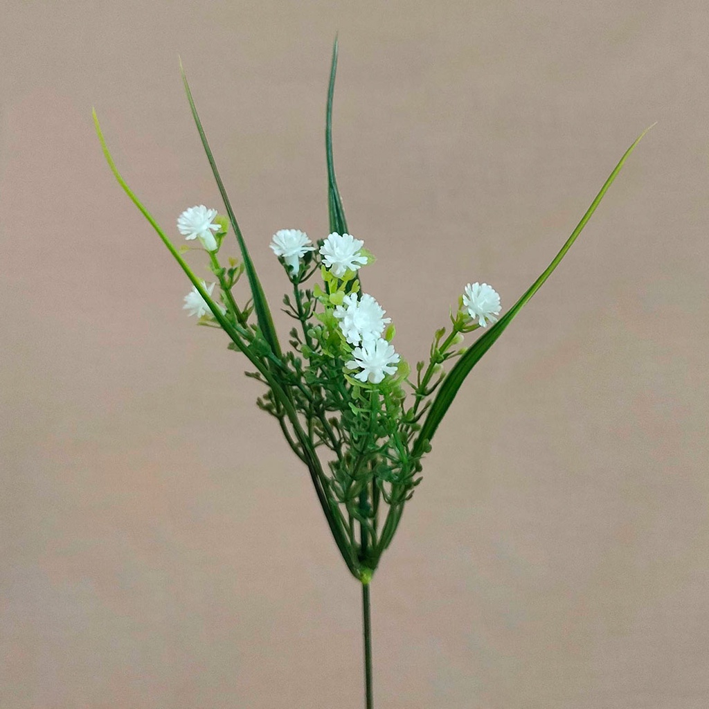 Artificial Flower Mini Baby Breath Bunga Palsu Plastik  Buatan Dekorasi Hias Pajangan