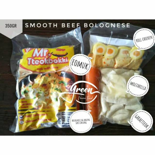 

TTEOKBOKKI HALAL 350gr HALAL