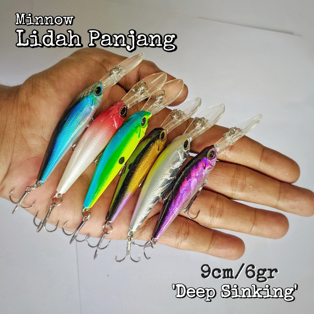 Minnow Lidah Panjang 9cm/6gr (killer)