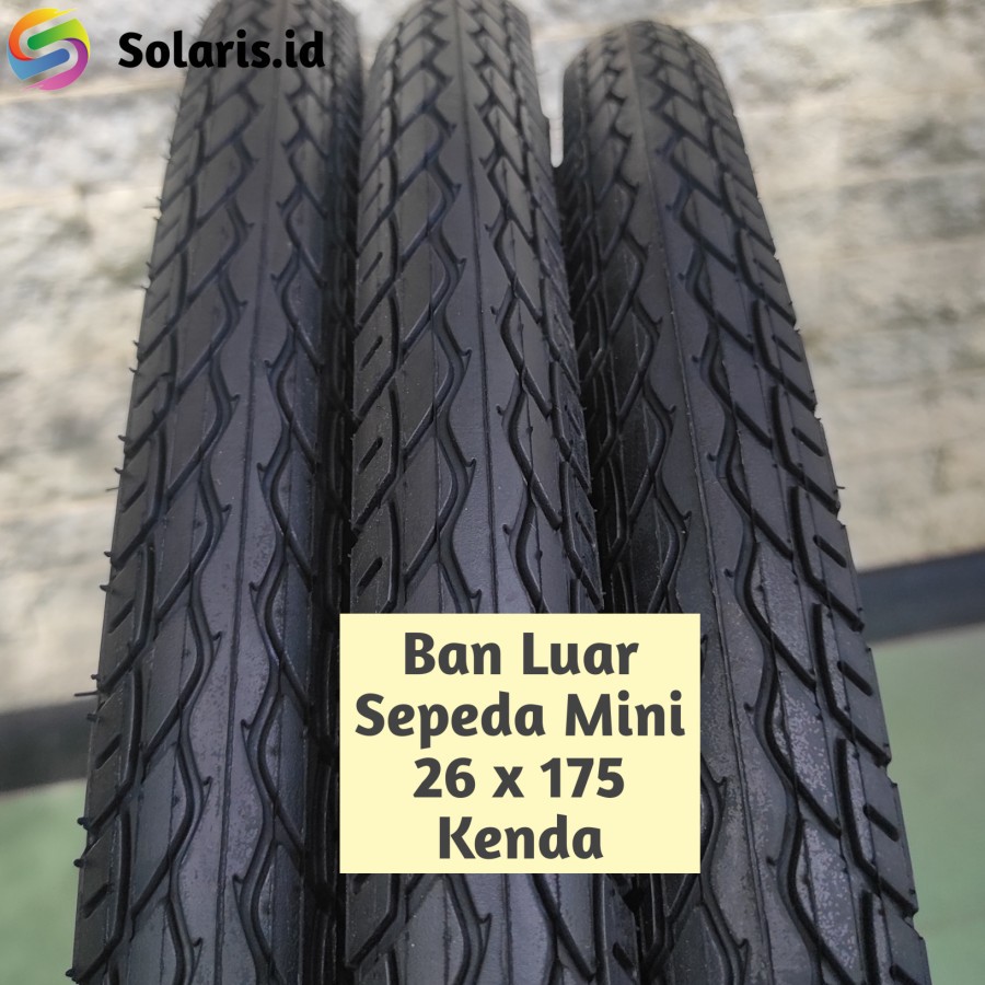 Ban Luar Sepeda 26 x 175 Kenda MTB MINI Original corak Halus