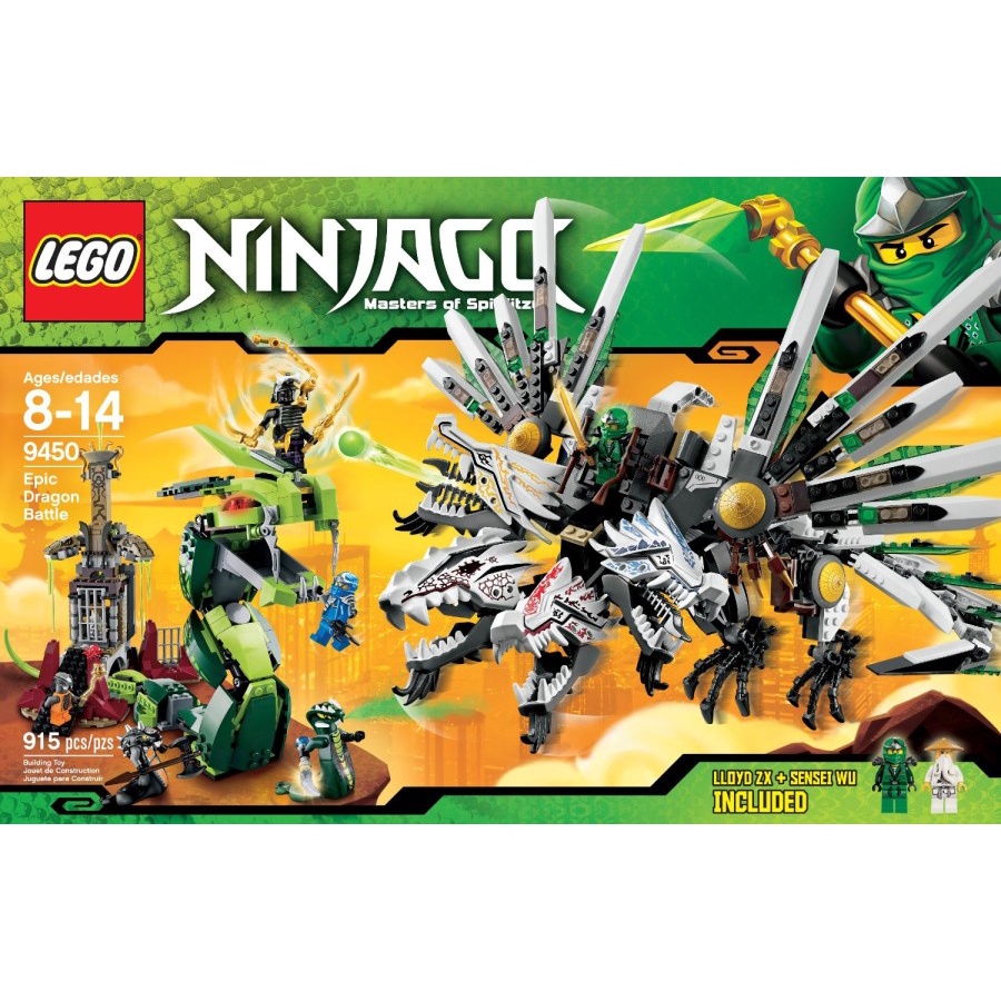 4 headed dragon lego ninjago