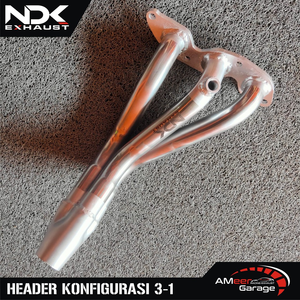 NDK EXHAUST HEADER Datsun Go, Nissan March, Mitsubishi Mirage 100% Made in Indonesia