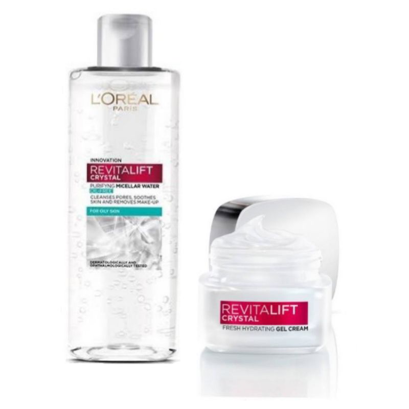 [Share in Jar] Loreal Revitalift Crystal Gel Cream / Micellar