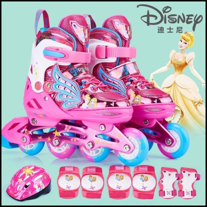 Sepatu Roda Anak Perempuan Murah Lengkap Deker Dan Helm