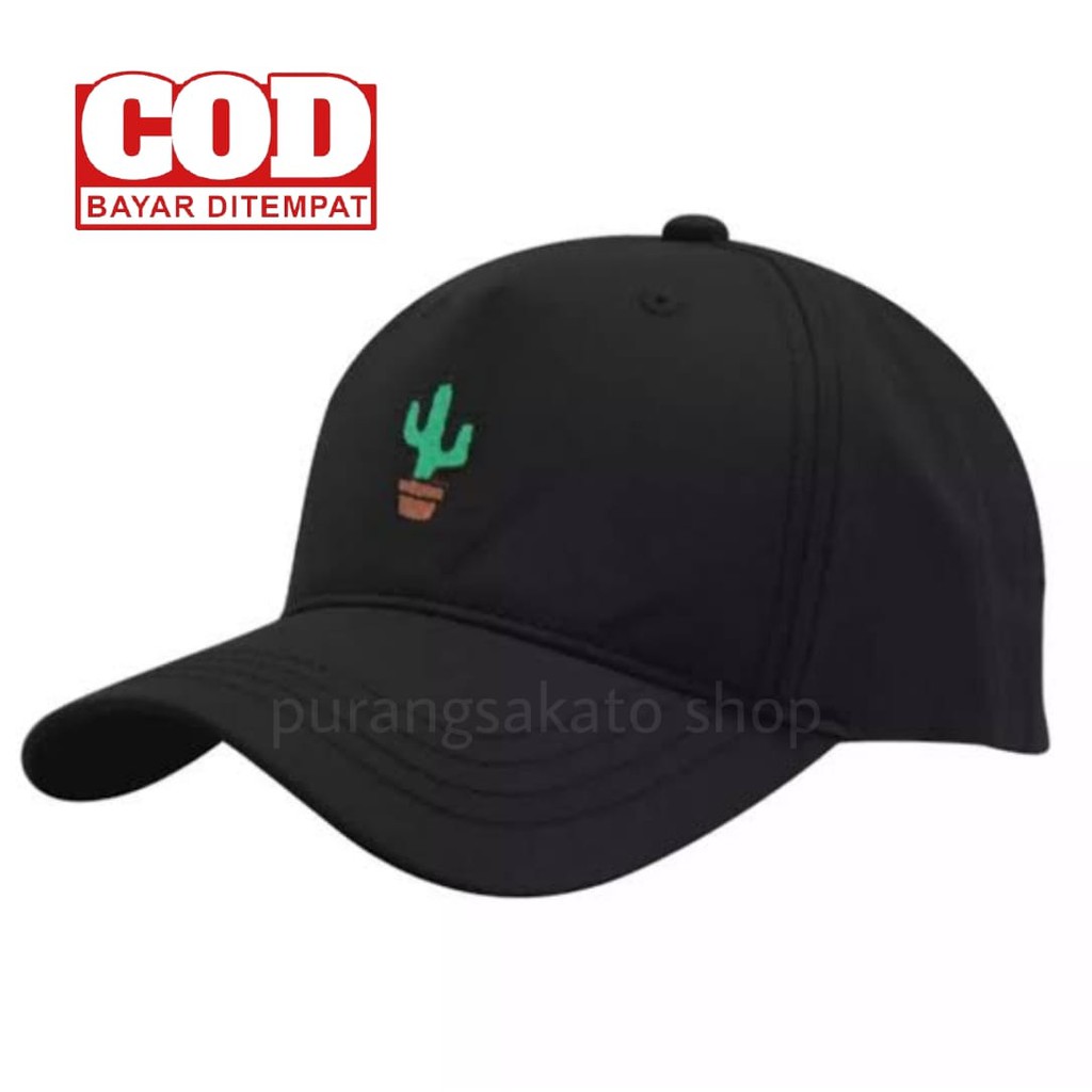 Topi Baseball Kaktus Pria/wanita kekinian_PURANGSAKATO SHOP