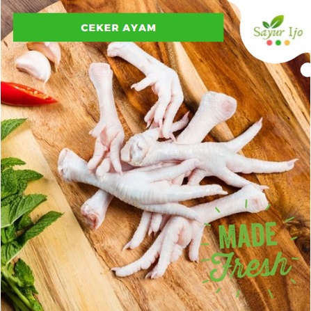 

Ceker Kaki Ayam 480 - 500 Gram Fresh Frozen Chicken Feet Daging Beku Segar