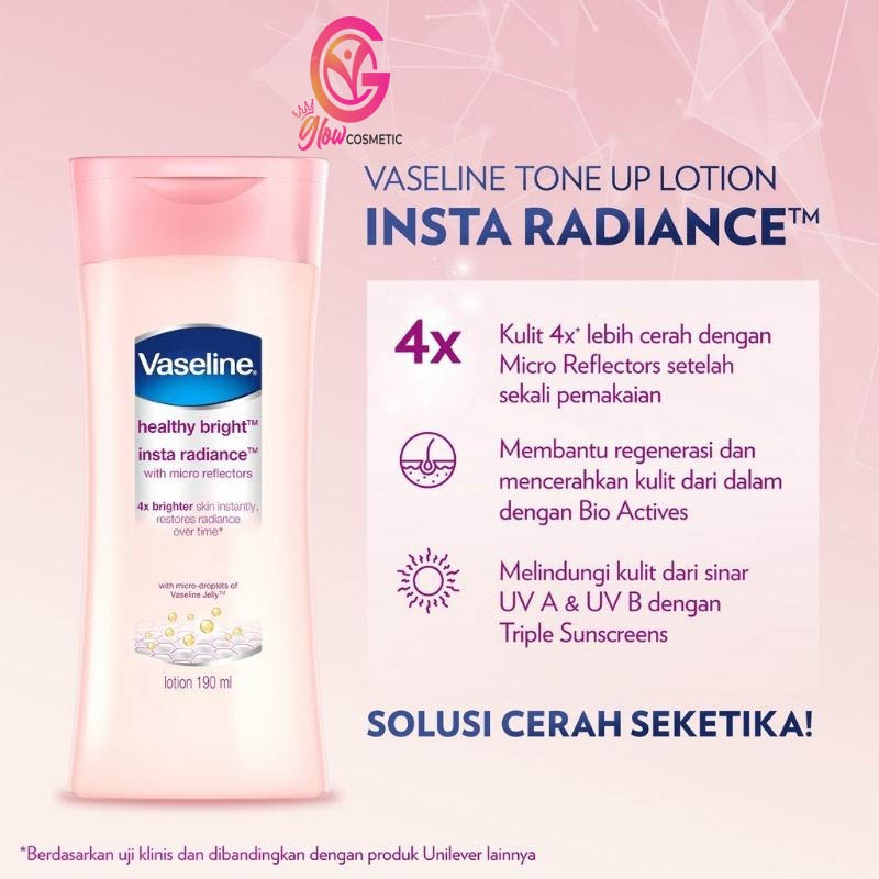 VASELINE HEALTHY BRIGHT  INSTA RADIANCE