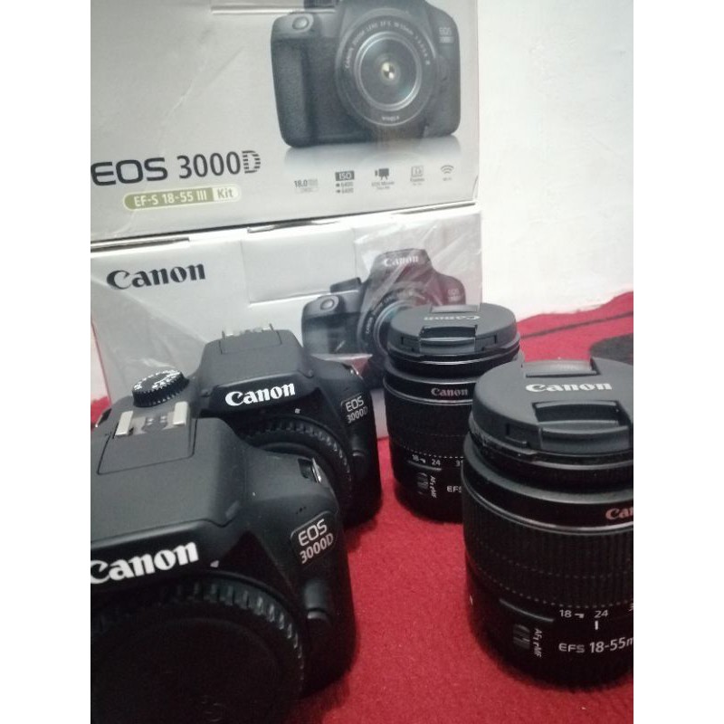 camera canon eos 3000d wifi baru bukak dosbuk-2